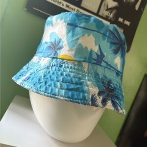 Tropical Blue Bucket Hat